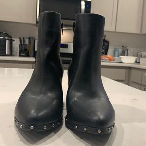 Express black short boots